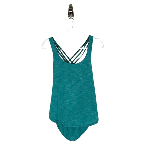 lululemon | Free To Be Serene Tank Heathered Spirit Green 10 - Picture 3 of 7